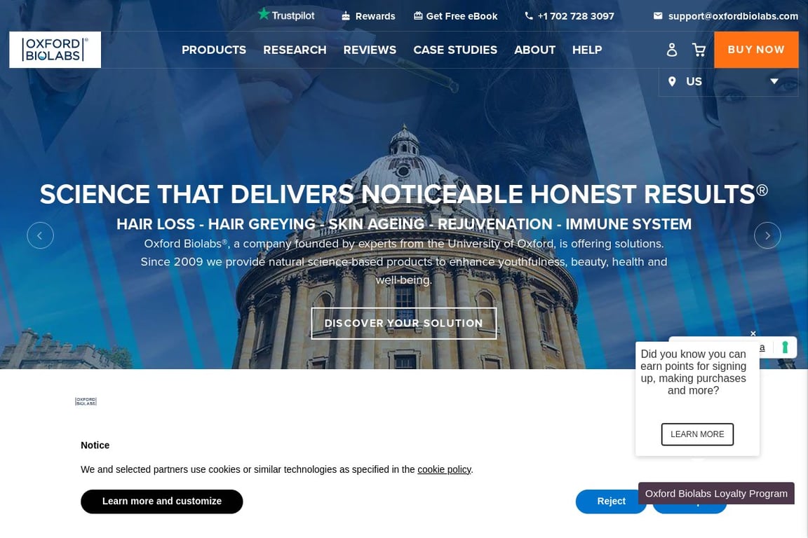 Oxford Biolabs homepage