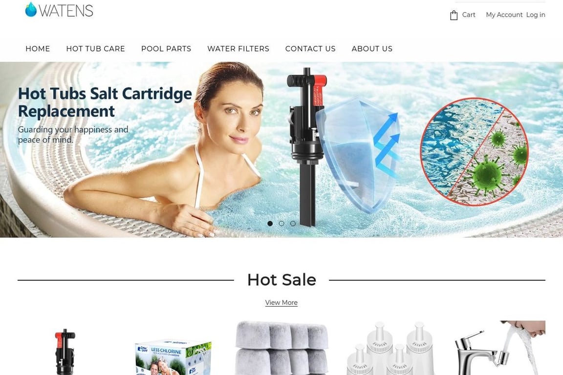 Watens Filter homepage