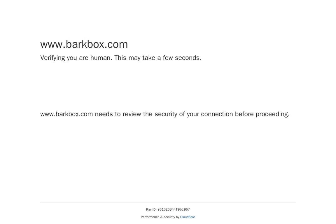 BarkBox homepage