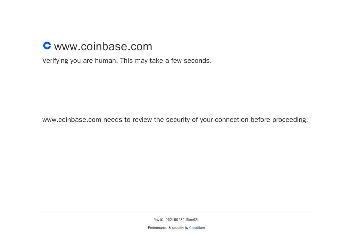 Coinbase homepage