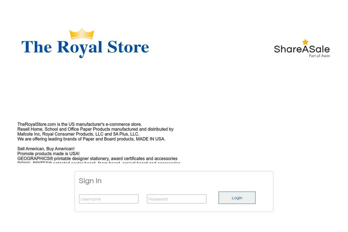 ThePaperSeller.com affiliate program signup page