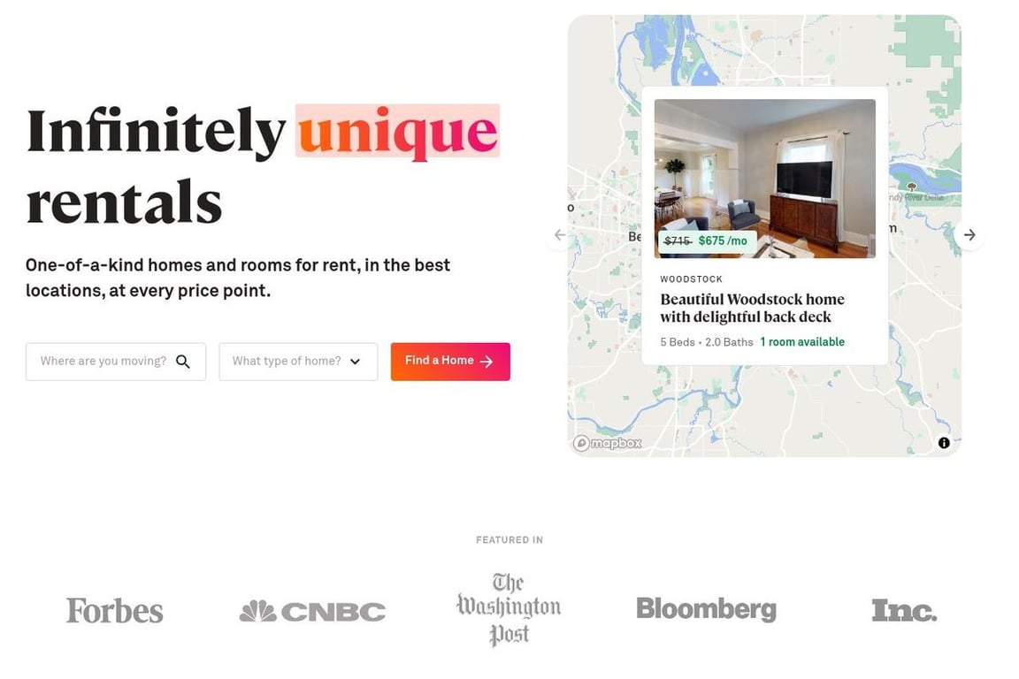 Bungalow (US) homepage