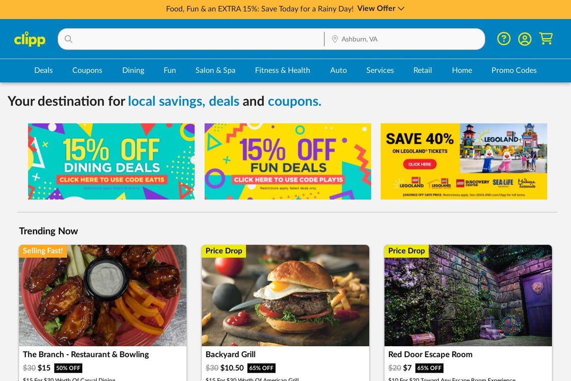 LocalFlavor.com homepage