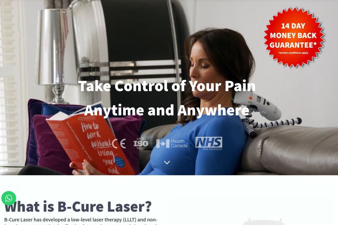 UKLG_B_Cure homepage