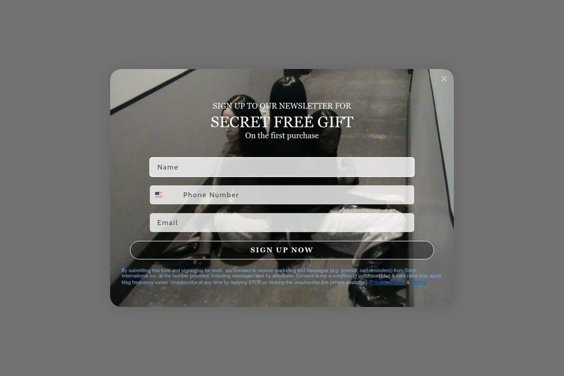 PROD homepage