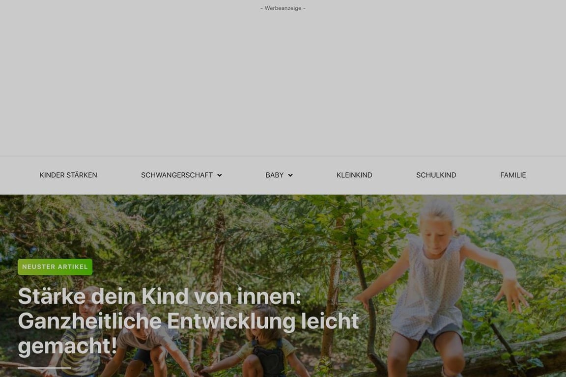Kidsroom homepage