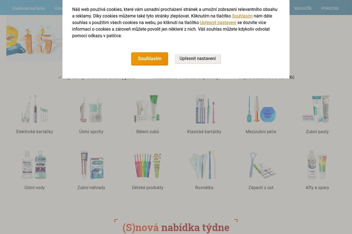 Nazuby homepage