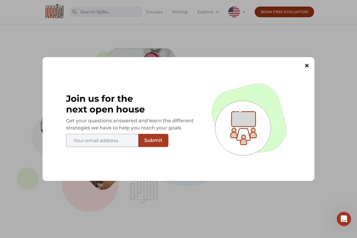 IQRA Network homepage