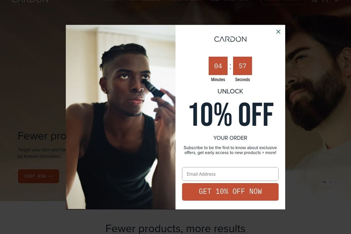 Cardon homepage