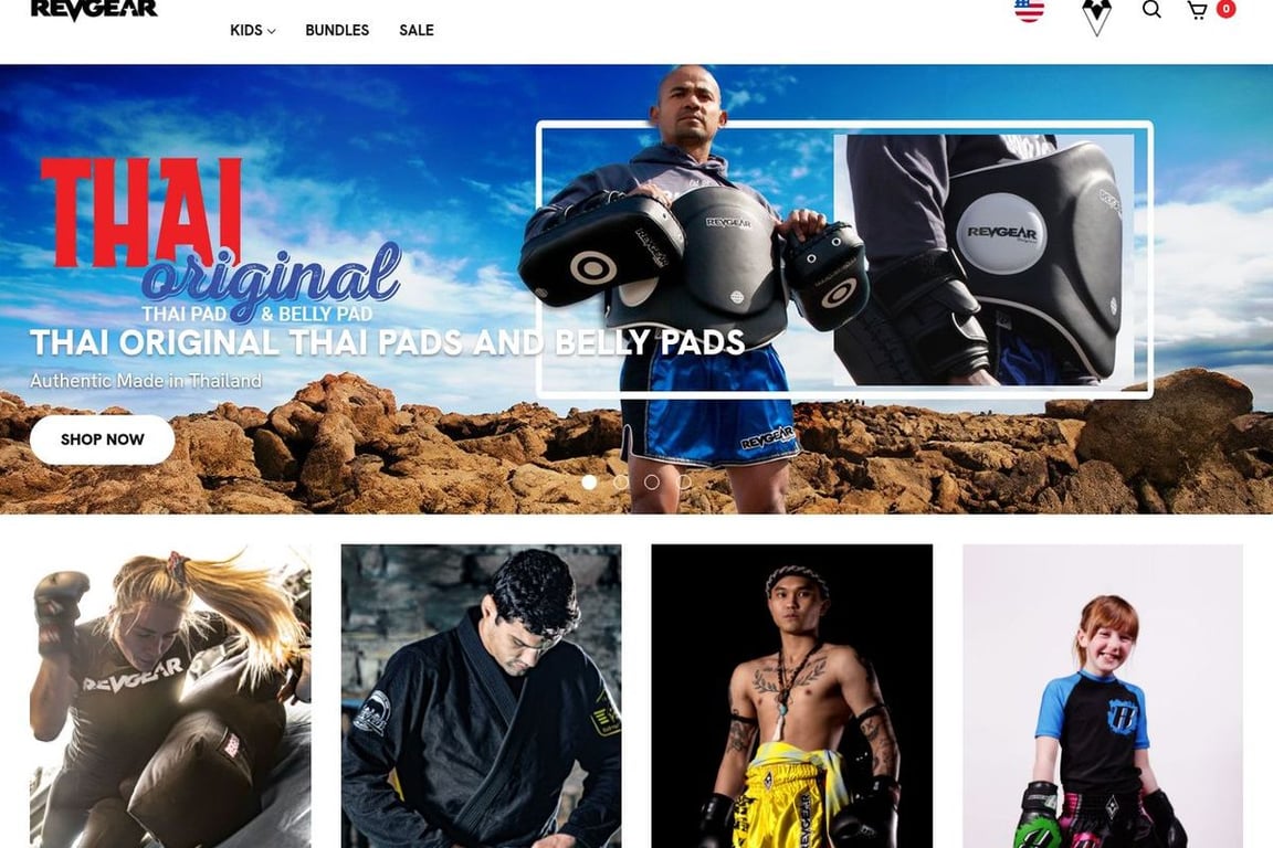 Revgear homepage