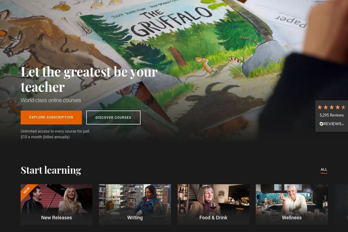 BBC Maestro homepage