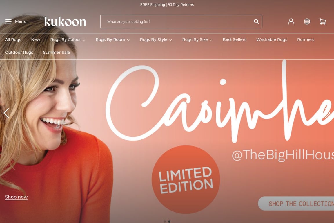 Kukoon UK homepage