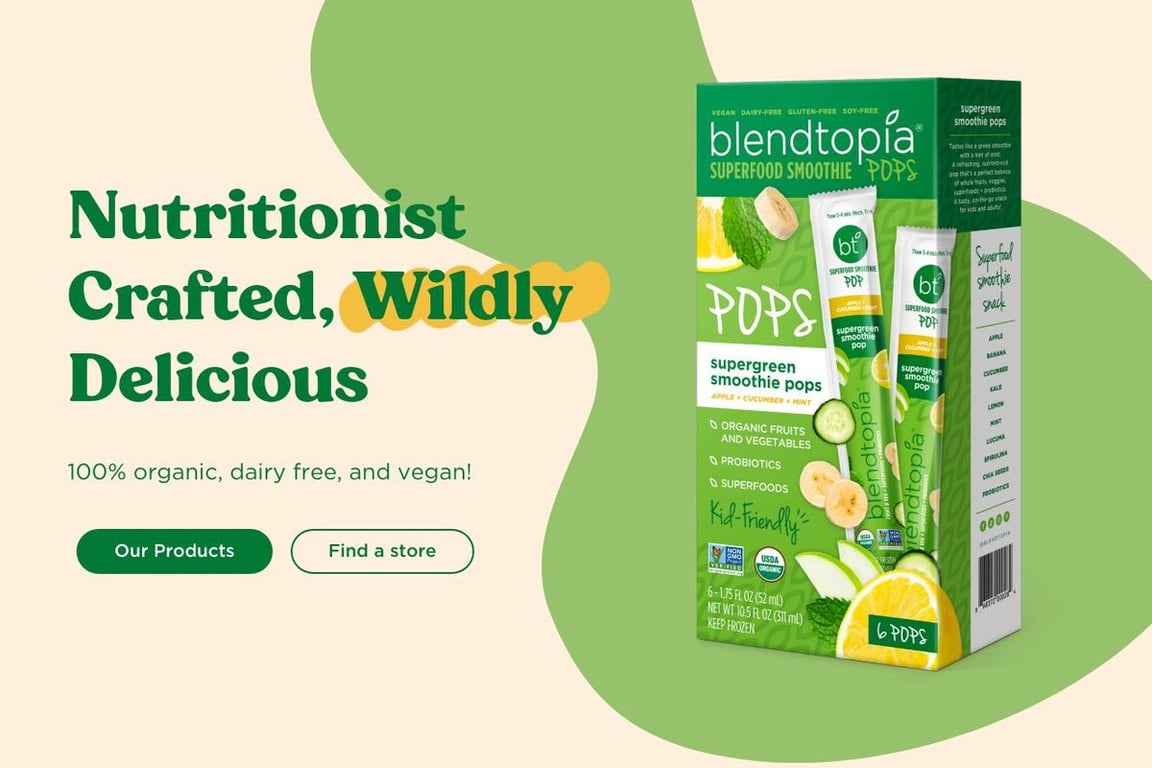 Blendtopia homepage