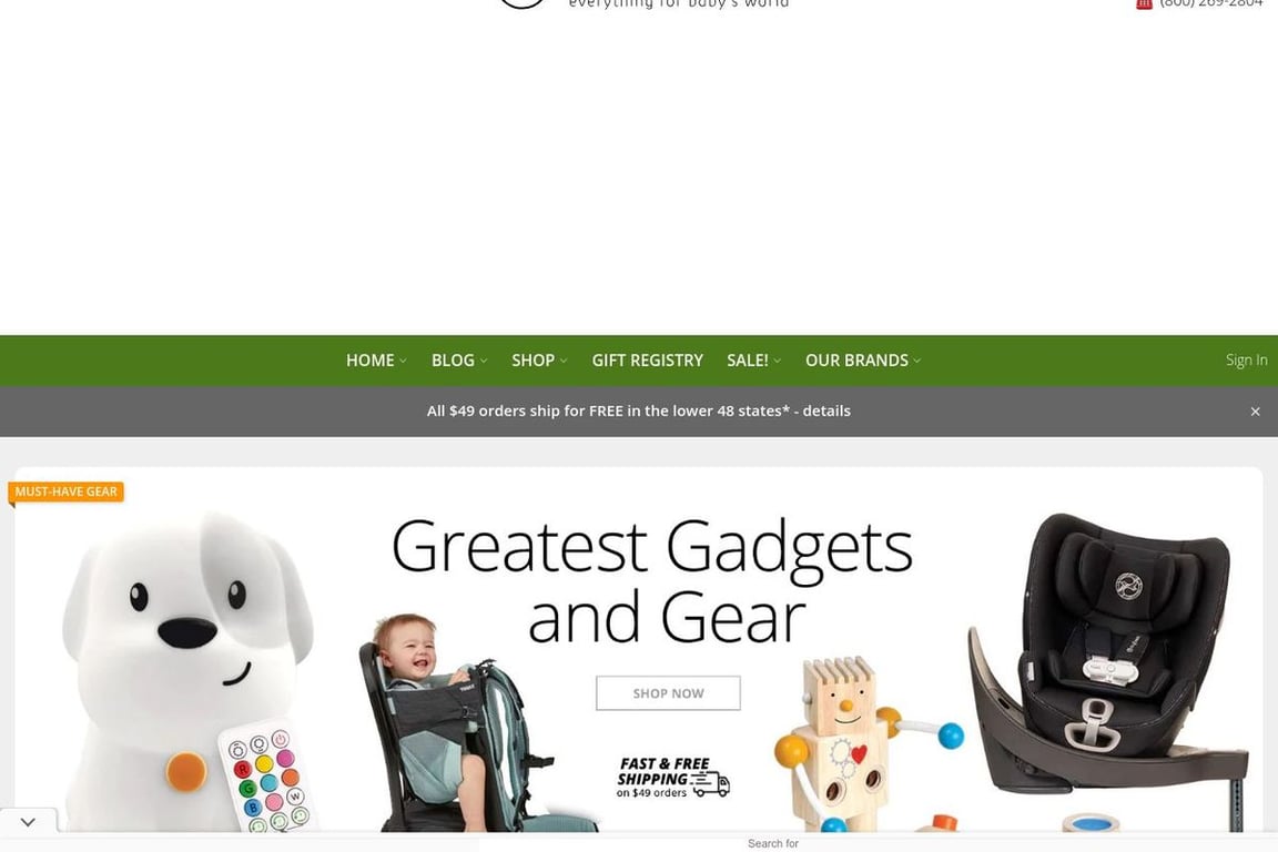 BabyEarth and BabyWise homepage