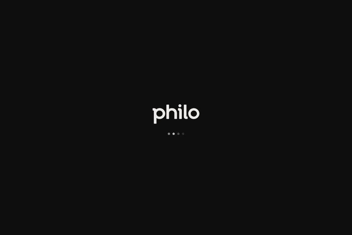 Philo TV homepage