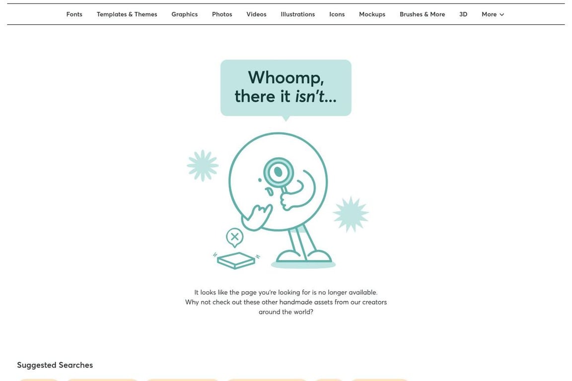 Creative Market affiliate program signup page