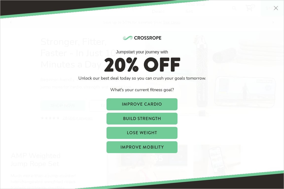 Crossrope homepage