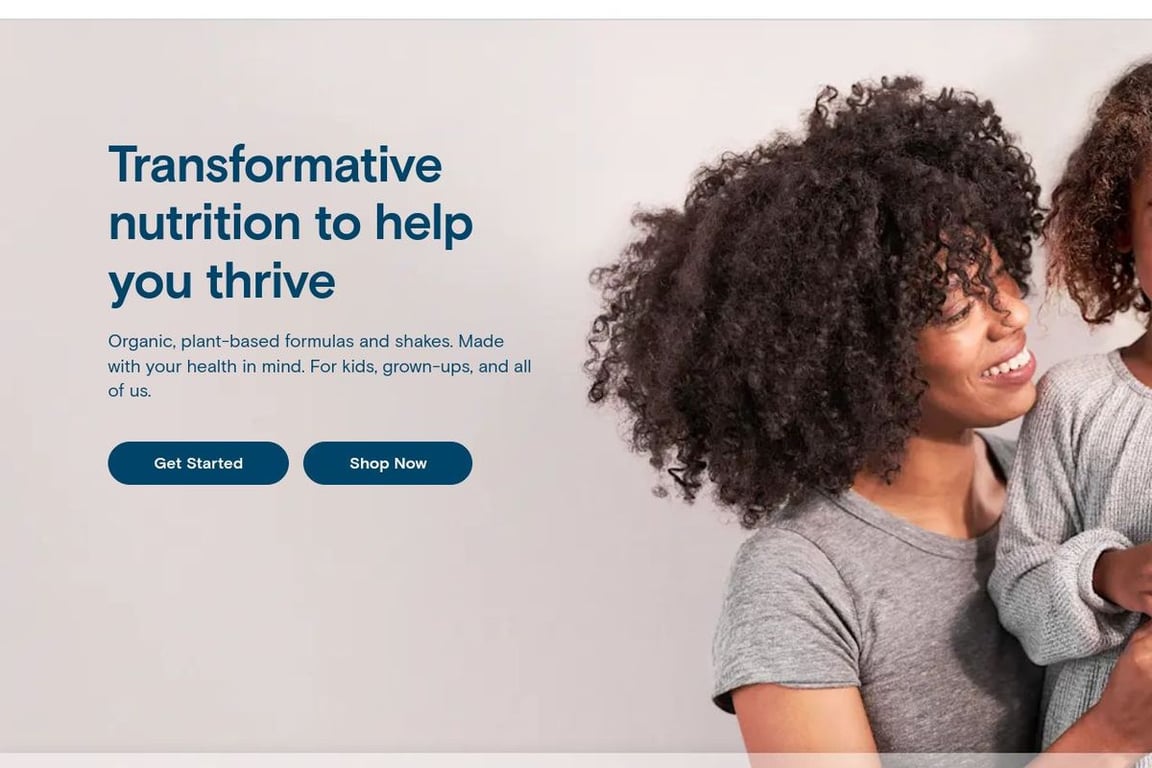 Kate Farms homepage