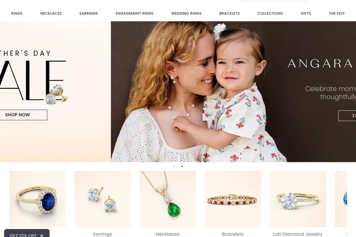 Angara homepage