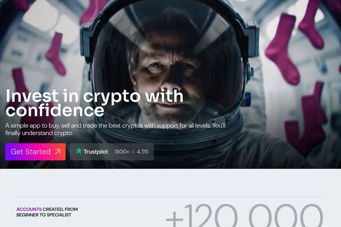 Coinhouse homepage