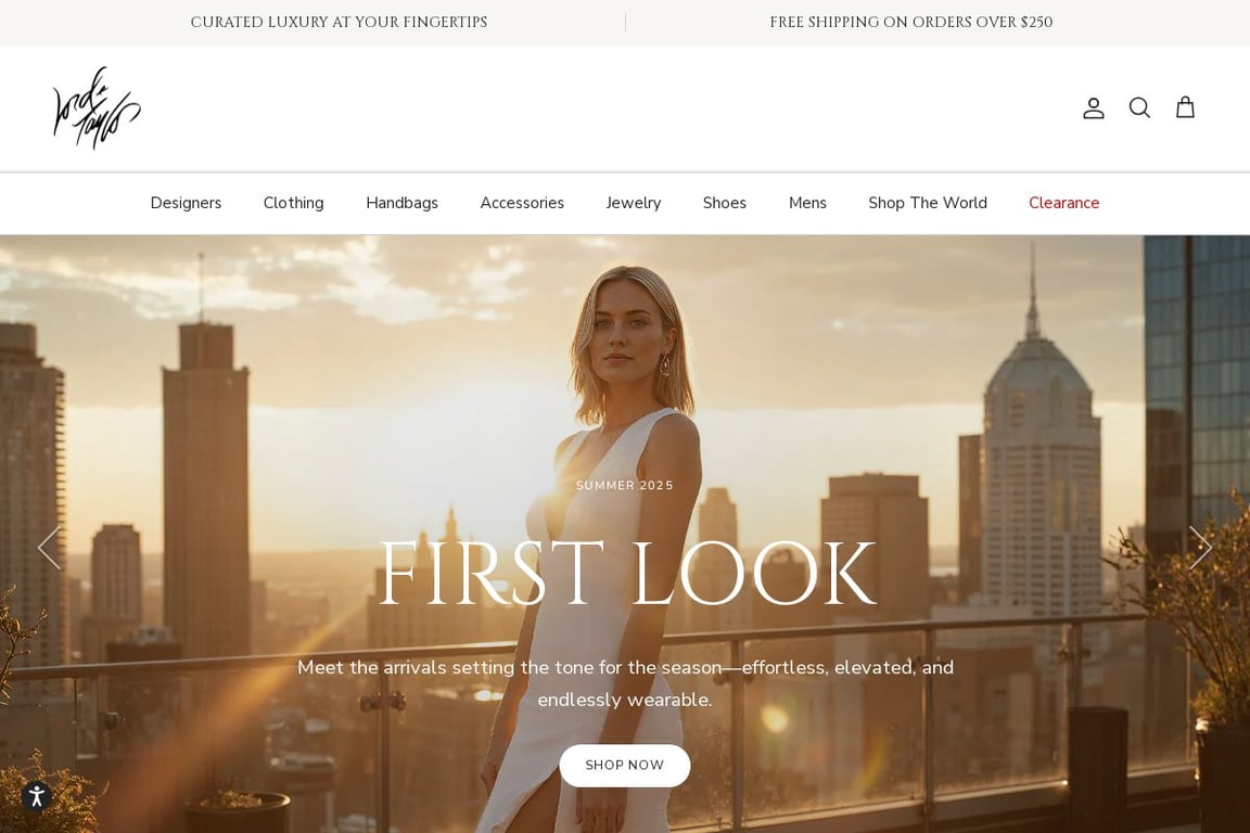 Lord & Taylor homepage