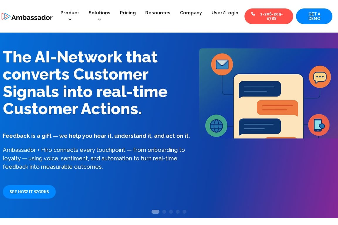 Ambassador homepage