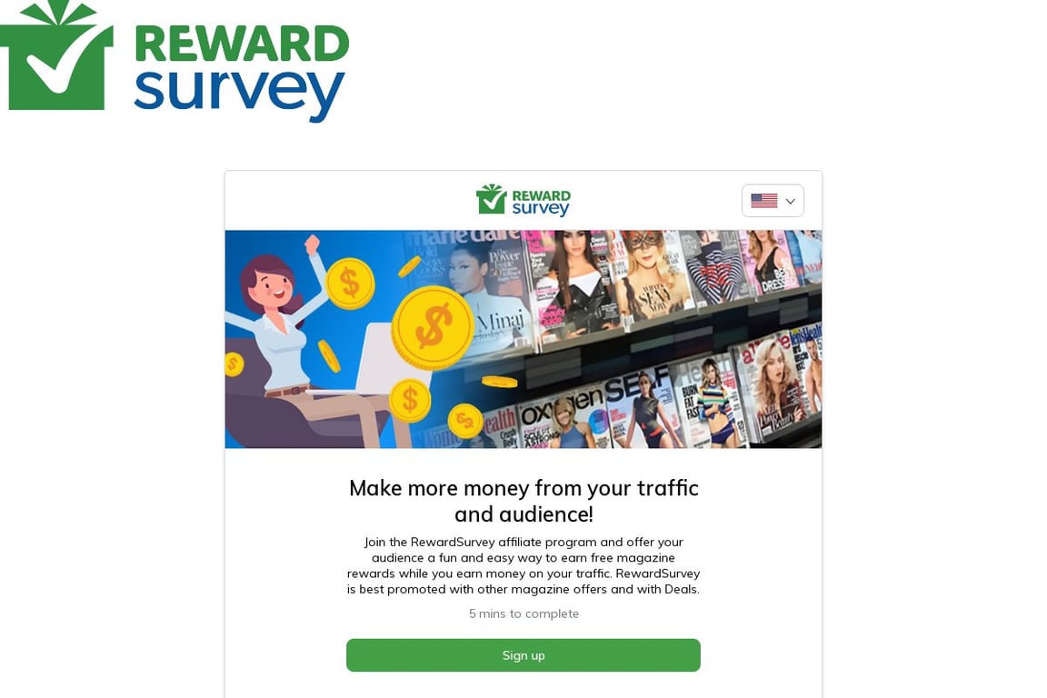 Reward Survey Affiliate Program: Commission & Program Details (2026)
