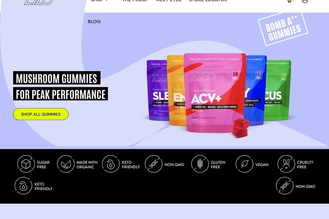 Nanocraft CBD homepage