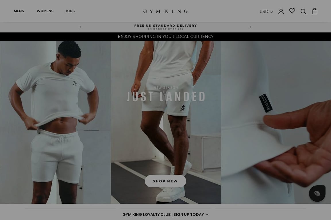 The Gym King Ltd homepage