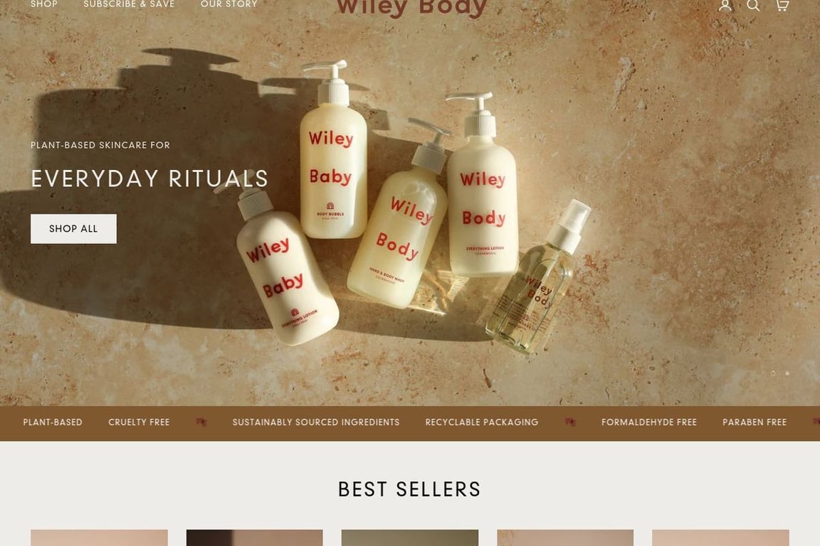 Wiley Body homepage