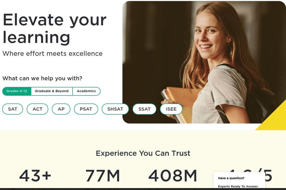 The Princeton Review homepage