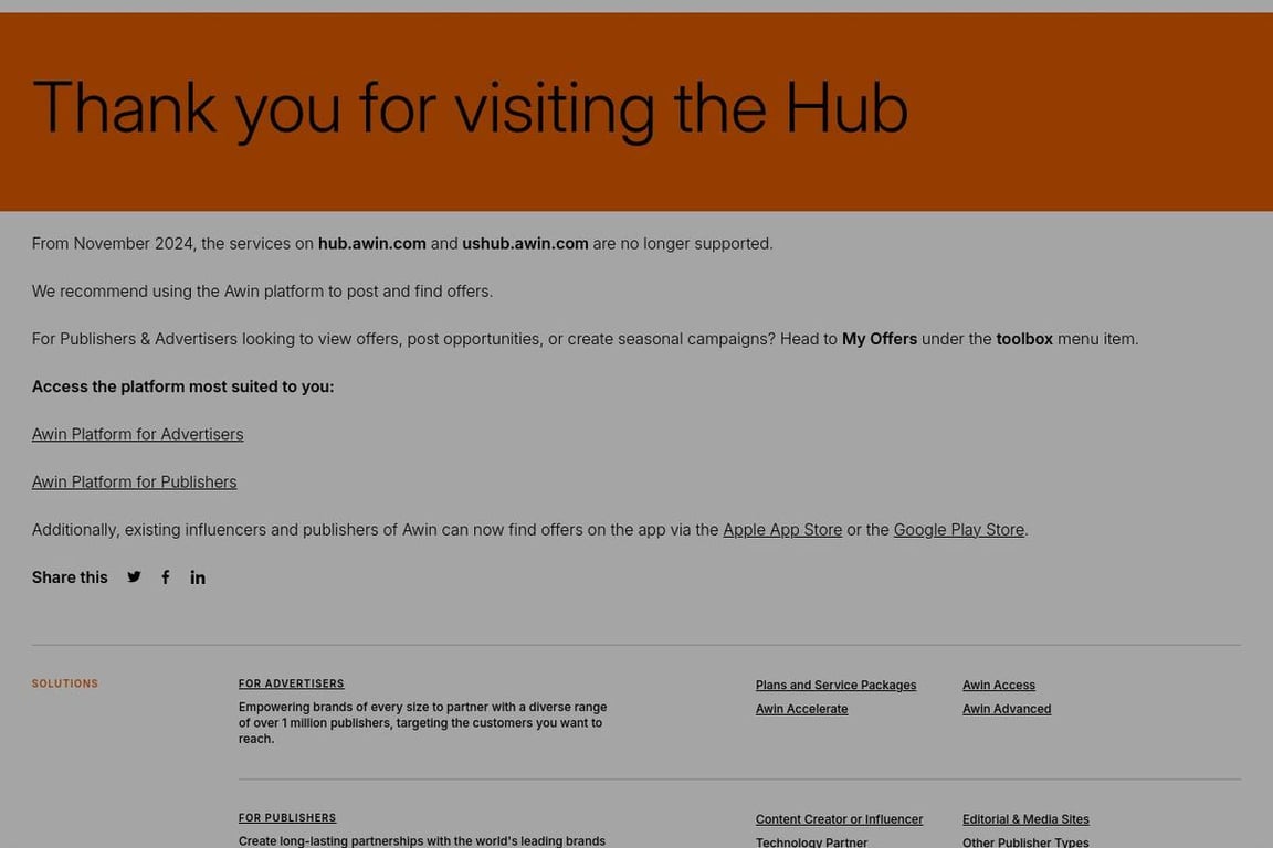 MPB UK affiliate program signup page