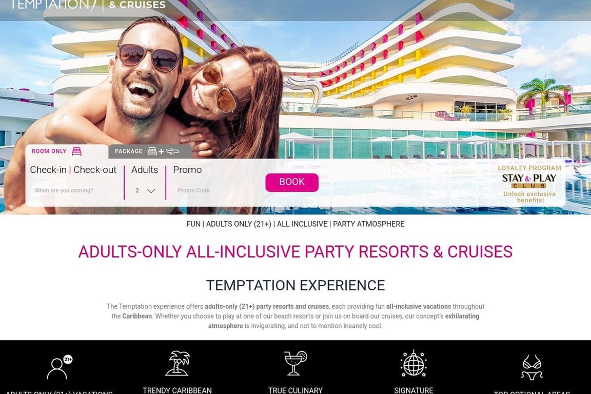 Original Group-Temptation homepage
