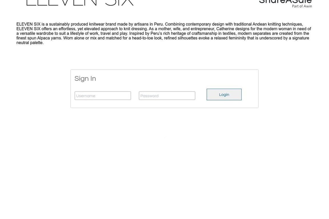 ELEVEN-SIX affiliate program signup page