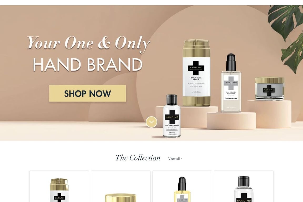 Hand MD homepage