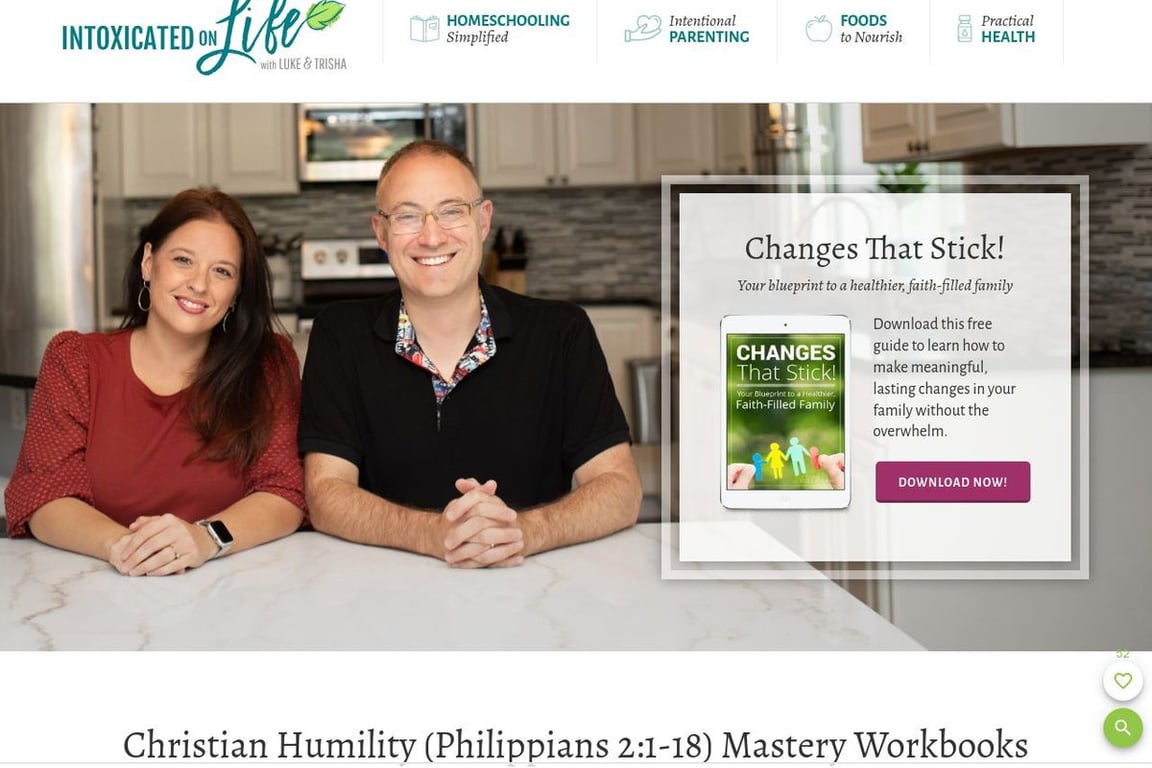 Intoxicated on Life homepage