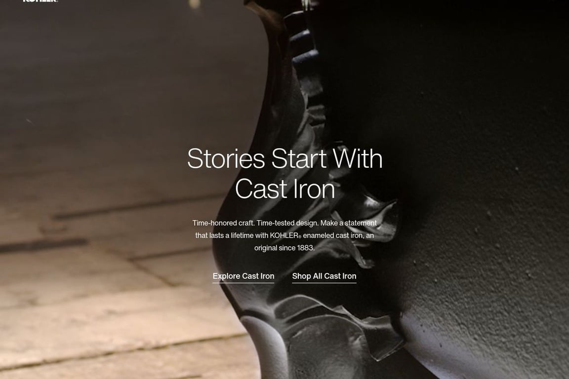 Kohler homepage