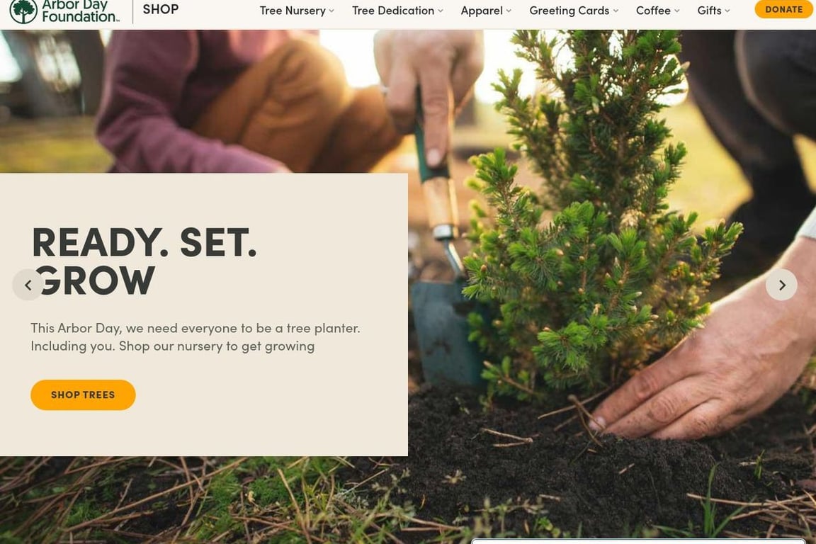 Arbor Day homepage