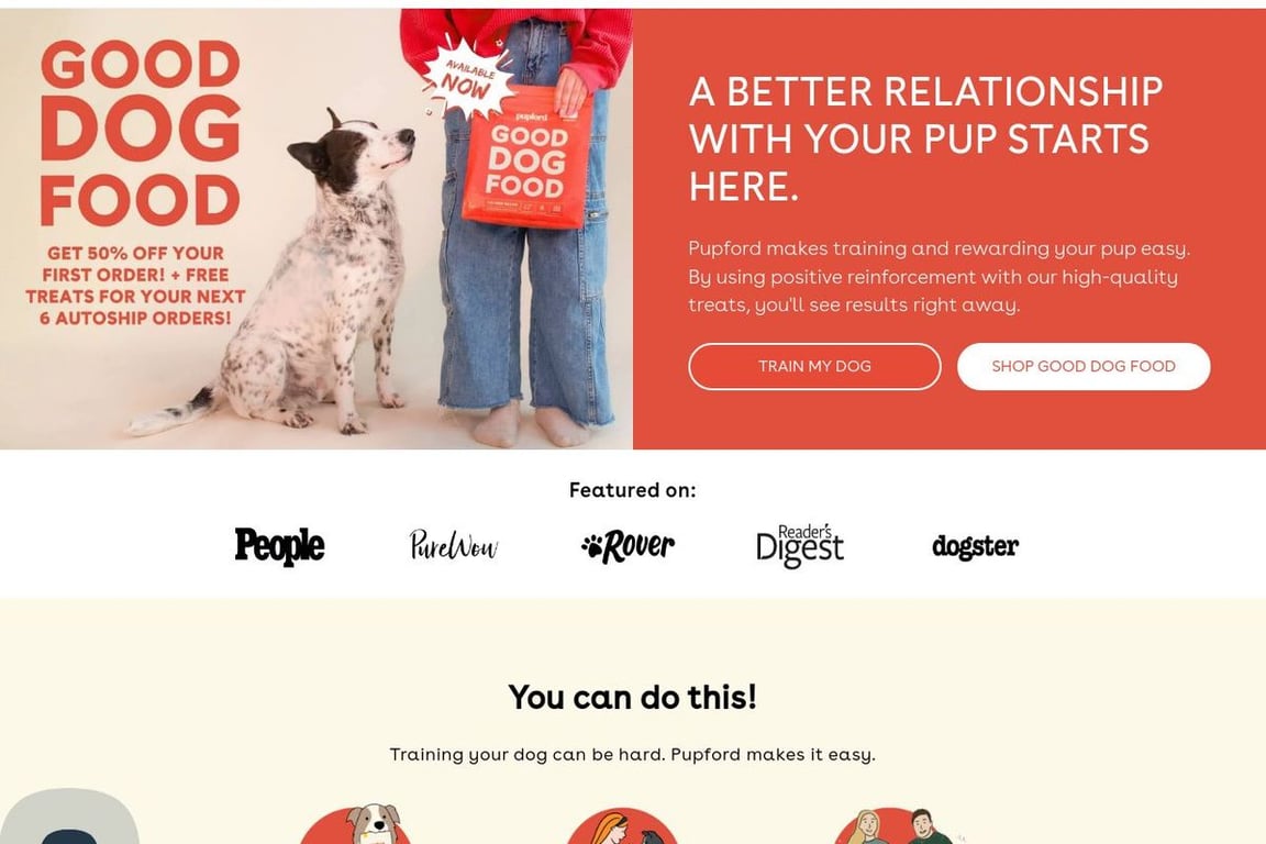 Pupford LLC homepage