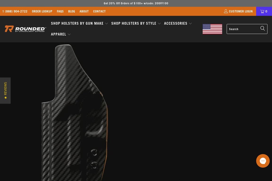 Concealment Express homepage