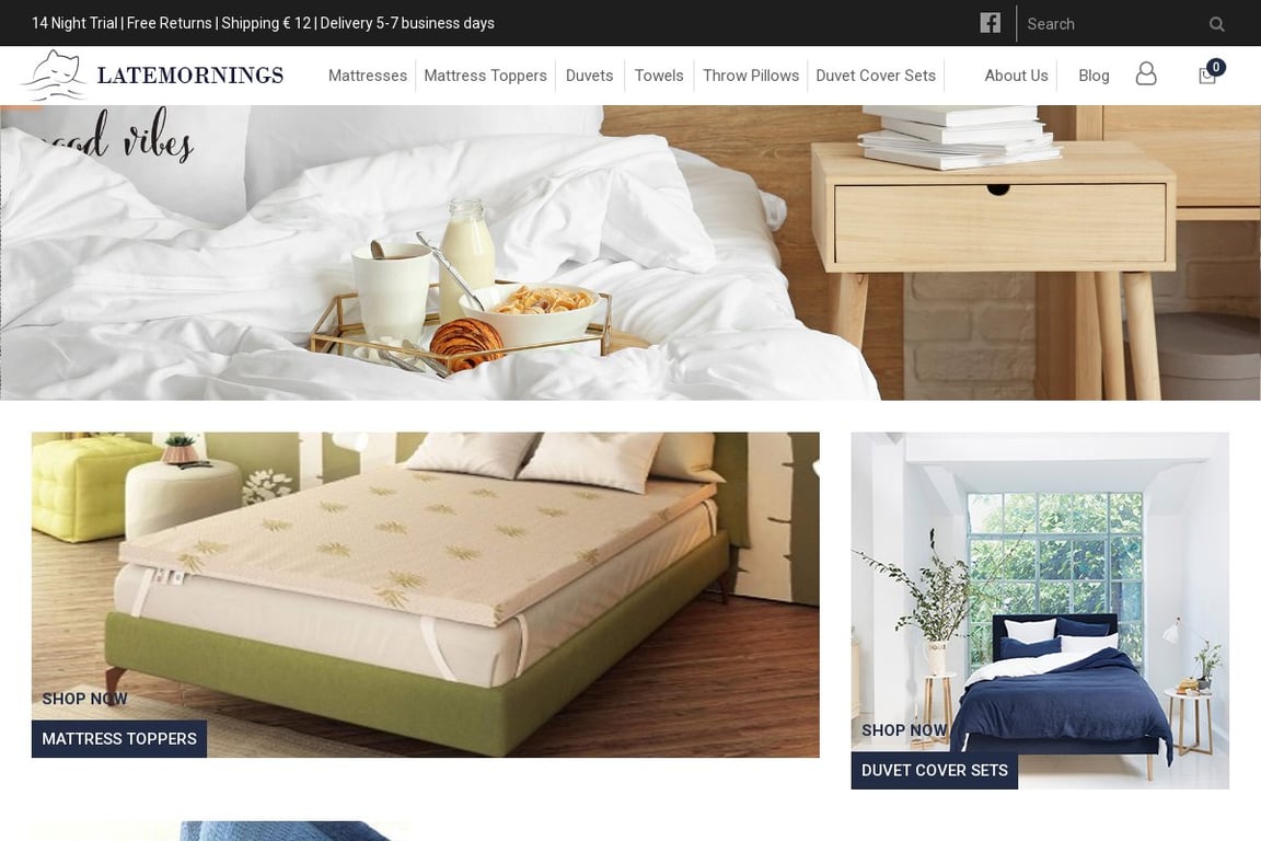 LateMornings homepage