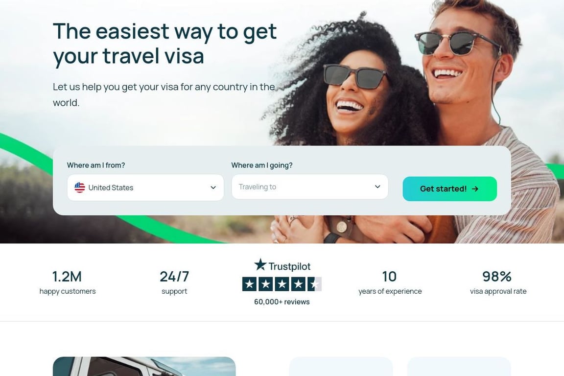 IVisa homepage