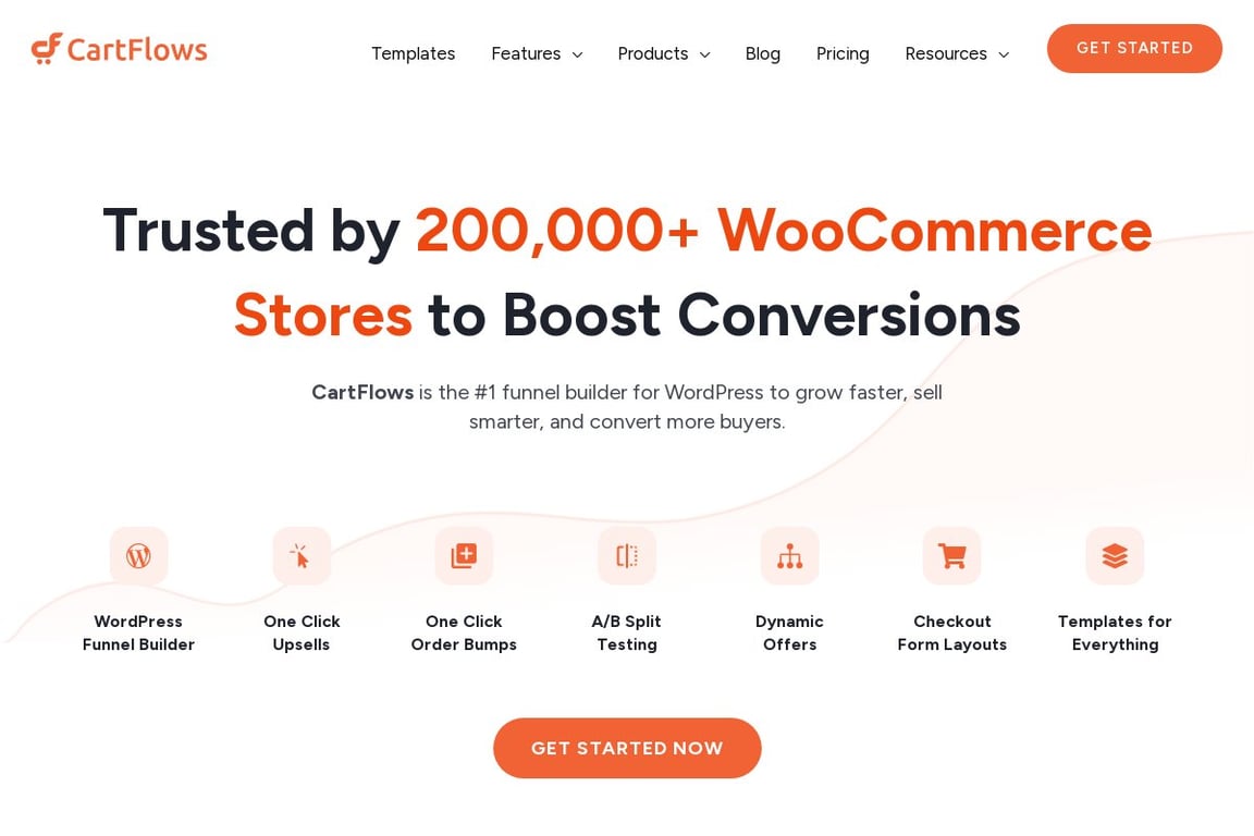 Cartflows homepage