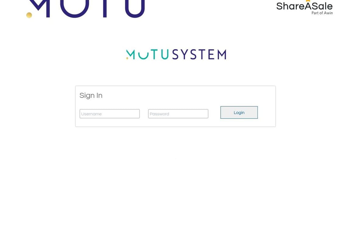 MUTU System affiliate program signup page