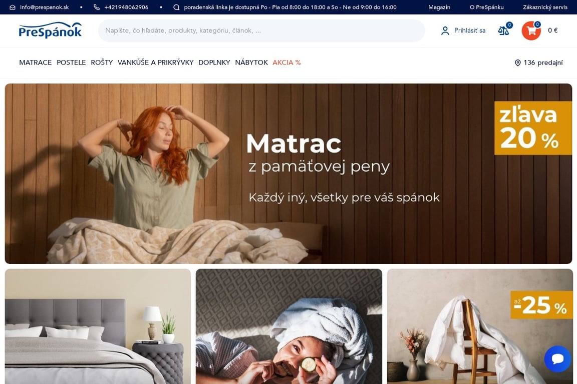 Prespanok homepage