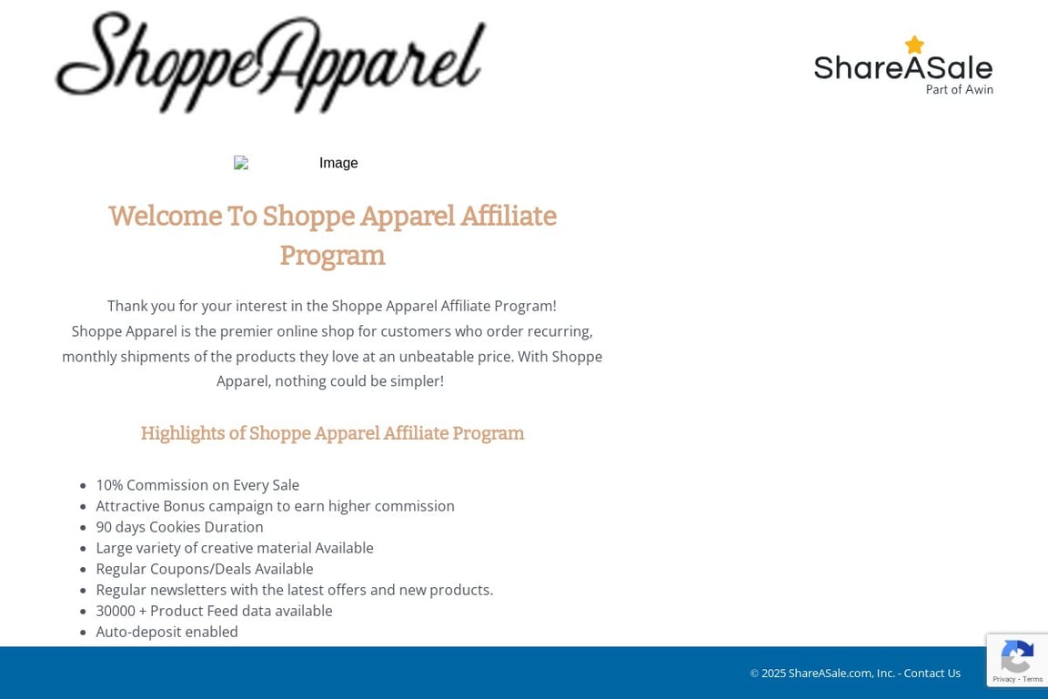 Cost Buys affiliate program signup page