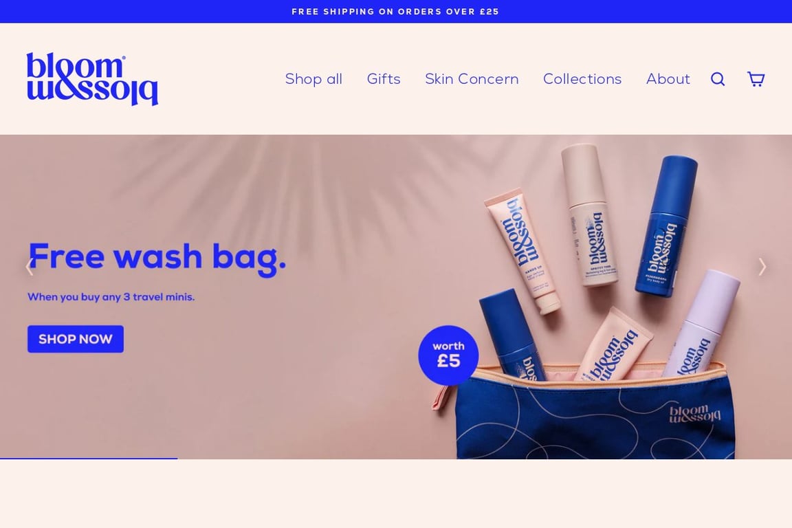 Bloom and Blossom homepage