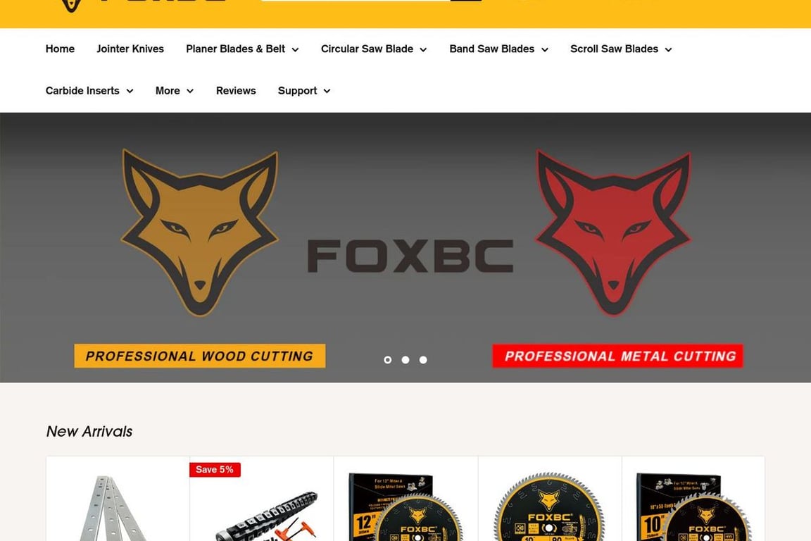 Foxbc homepage