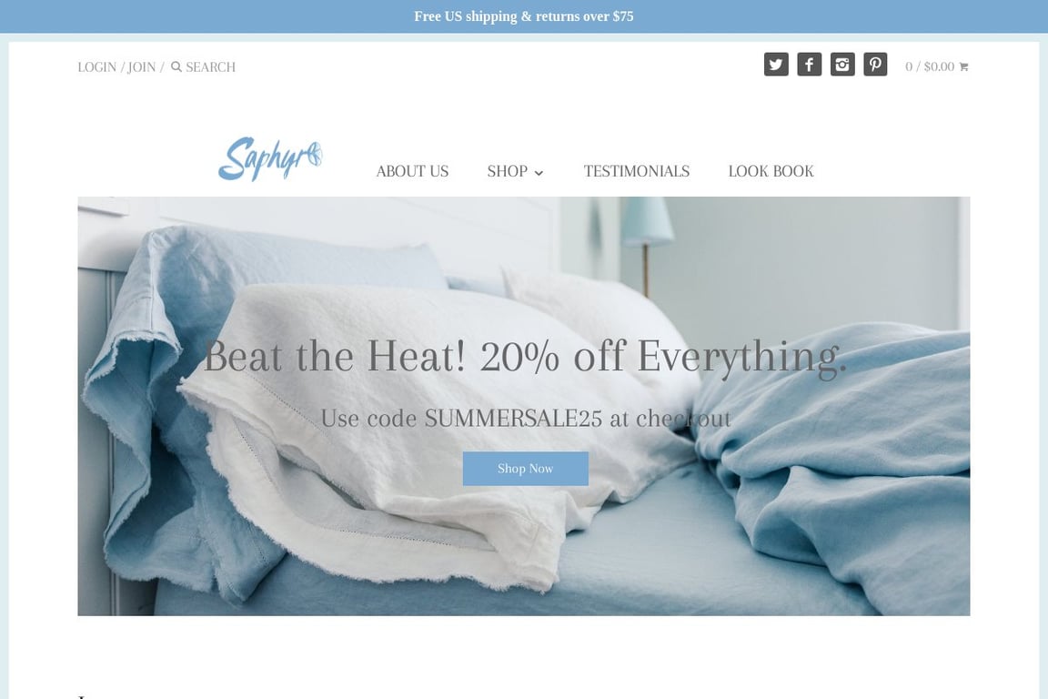 Saphyr homepage