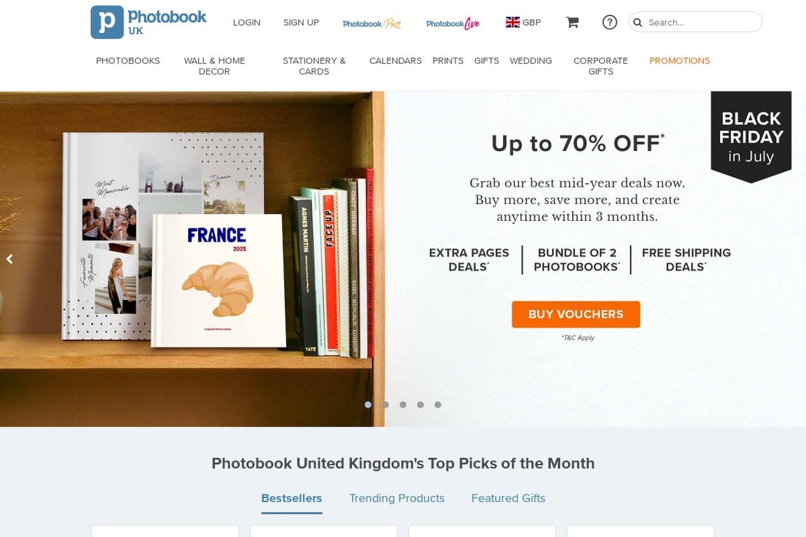 Photobook UK homepage
